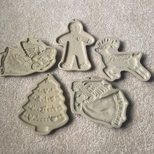 Brown Bag cookie molds - Christmas themed